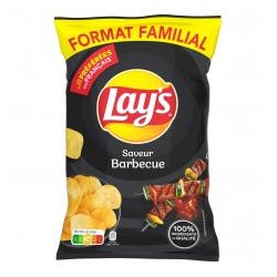 CHIPS BARBECUE 250G...