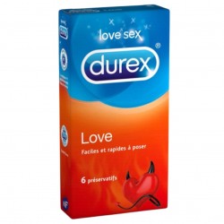 PRESERV. LOVE X6 DUREX (Pcb12)