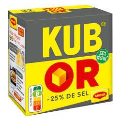 Kub Or Bouillon Sel Réduit...