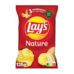 CHIPS NATURE 135G LAY'S(Pcb20)