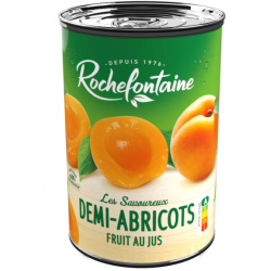 1/2 OREIL.ABRICOT JUS...