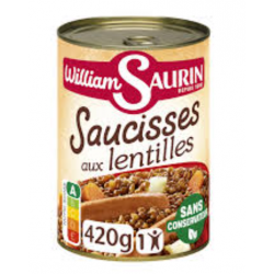 1/2 SAUCISSES LENTIL....