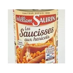 1/2 SAUCISSES HARICOT...