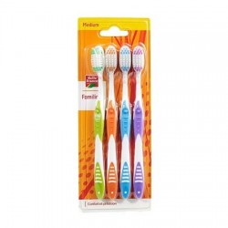 BROSSE DENT MEDIUM X4...