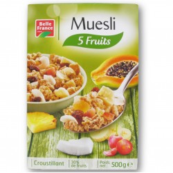 MUESLI 5 FRUITS 500G. BF