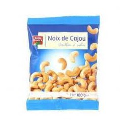 NOIX CAJOU ST 100G SALEES...