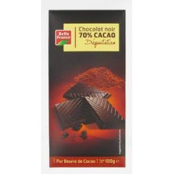 CHOCO NOIR.DEGUST.100G 70% BF