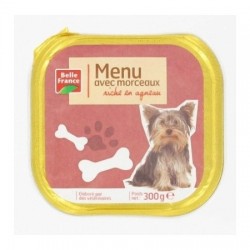 BARQ.CHIEN AGNEAU 300G...